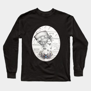 Nefertiti Egypt Queen Long Sleeve T-Shirt